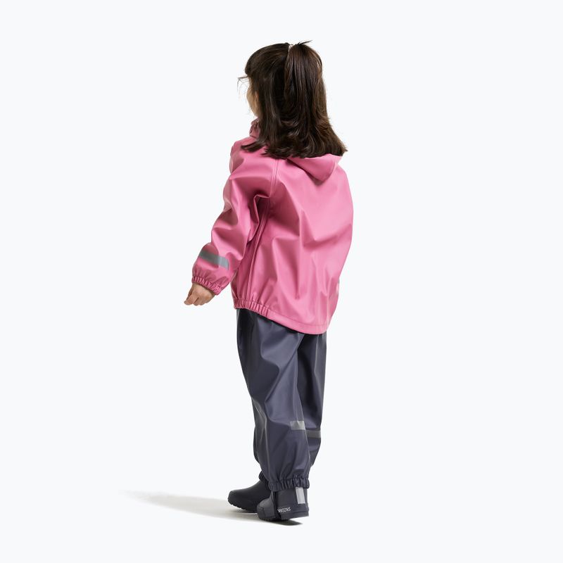 Detský nepremokavý set Didriksons Slaskeman 4 heather pink 4