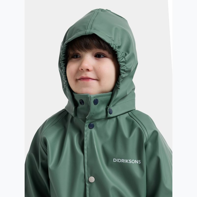 Detský nepremokavý set Didriksons Slaskeman 4 dark moss 9