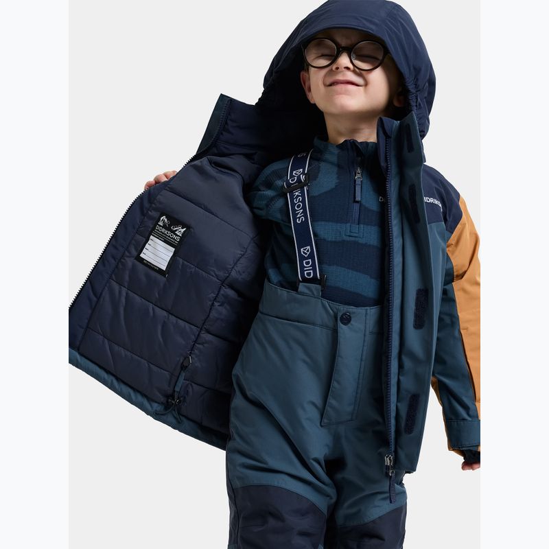 Detský lyžiarsky set Didriksons Skare Multi mountain blue 7