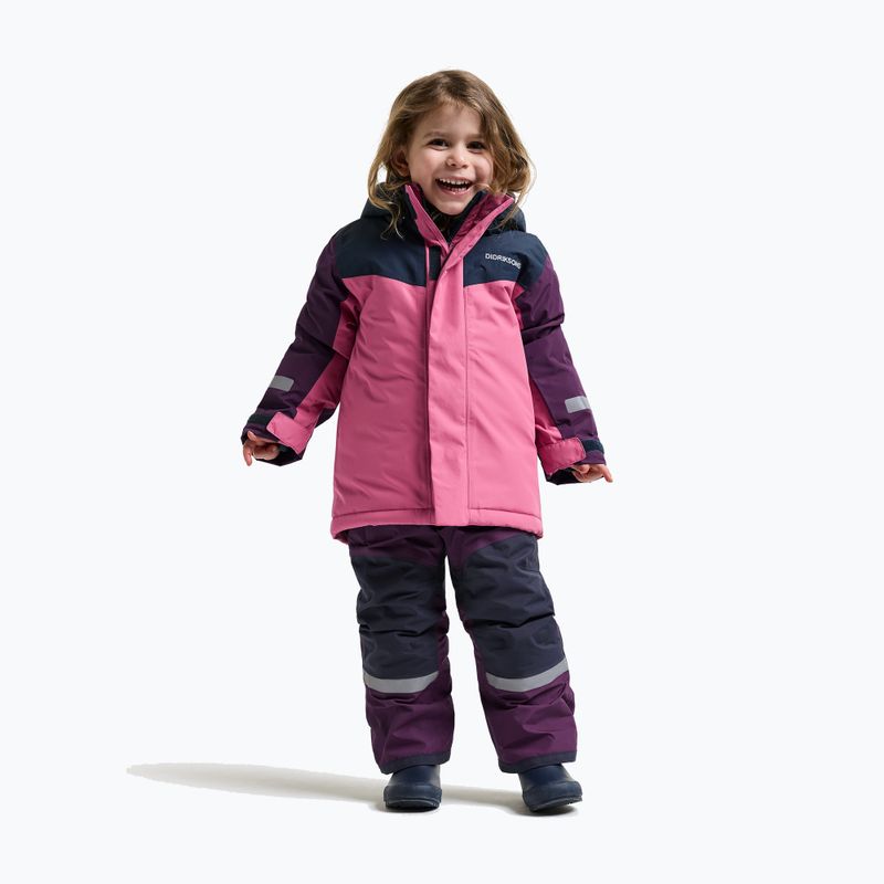 Detský lyžiarsky set Didriksons Skare Multi northern purple