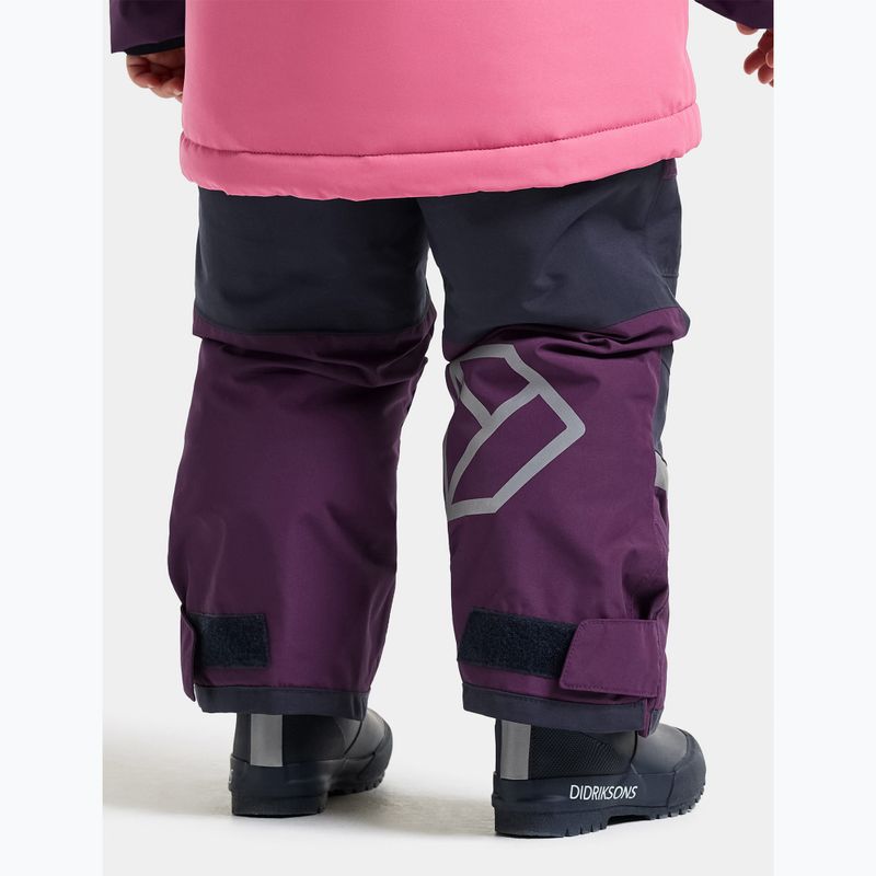 Detský lyžiarsky set Didriksons Skare Multi northern purple 9