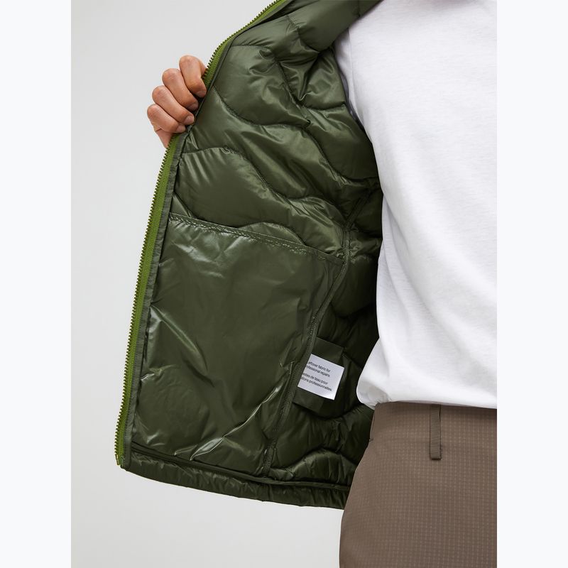 Pánska páperová bunda Peak Performance Helium Utility Down Hood Pine Needle/Mosswood 4