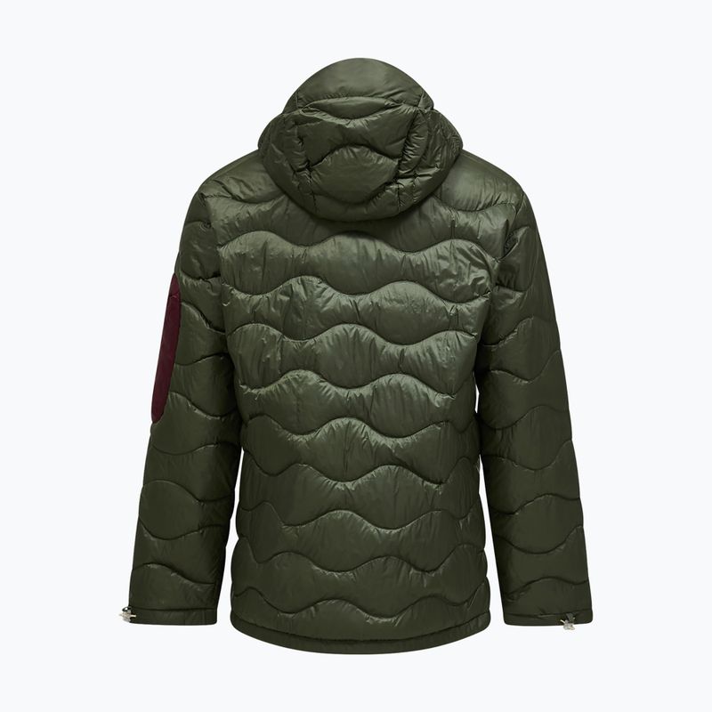Pánska páperová bunda Peak Performance Helium Utility Down Hood Pine Needle/Mosswood 7