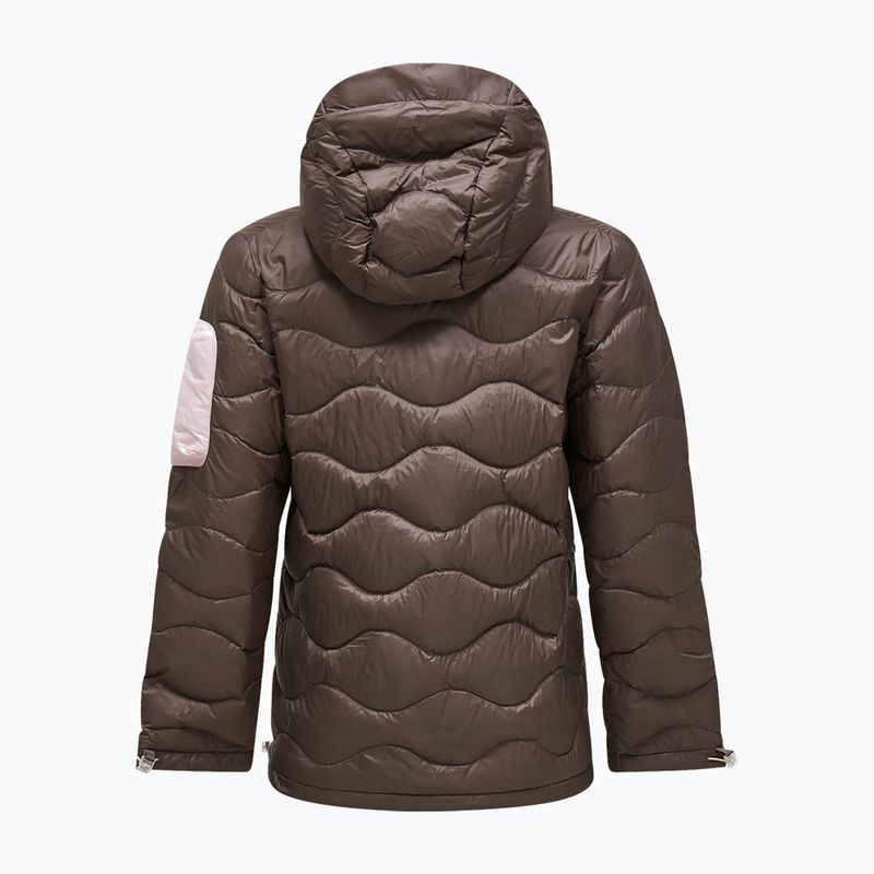 Dámska páperová bunda Peak Performance Helium Utility Down terrain tan/mountain blush 8