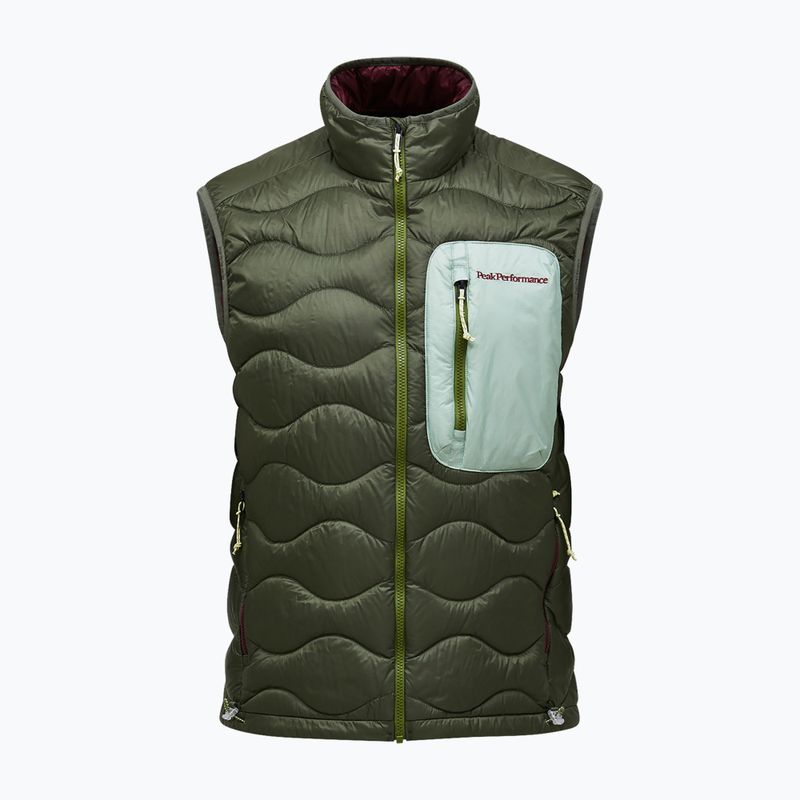 Pánska vesta Peak Performance Helium Utility Down pine needle/frosted fern 6