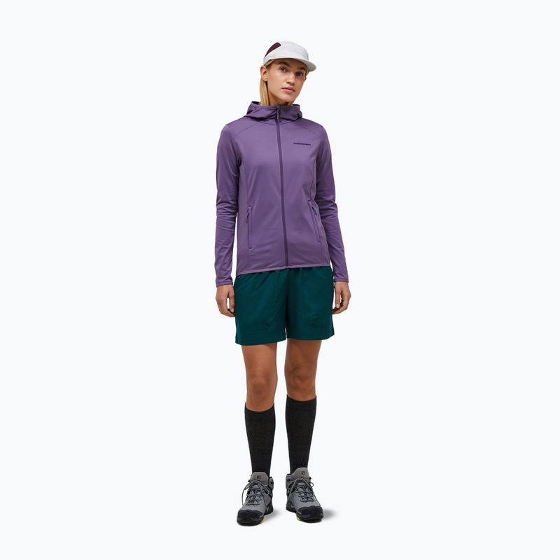 Dámska trekingová mikina Peak Performance Light Zip Hood montana grape 2