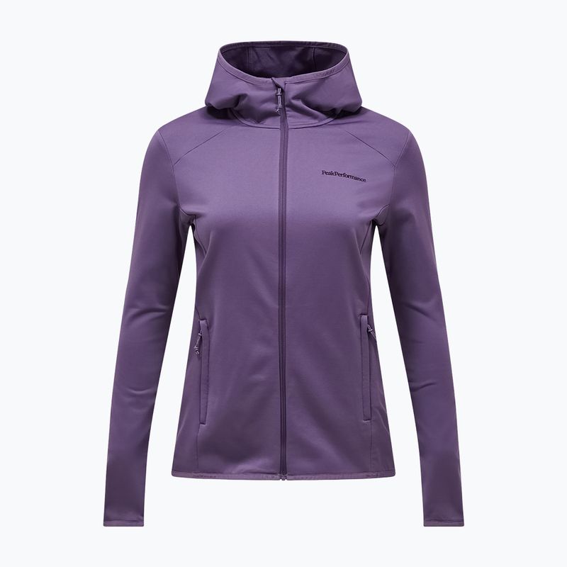 Dámska trekingová mikina Peak Performance Light Zip Hood montana grape 5