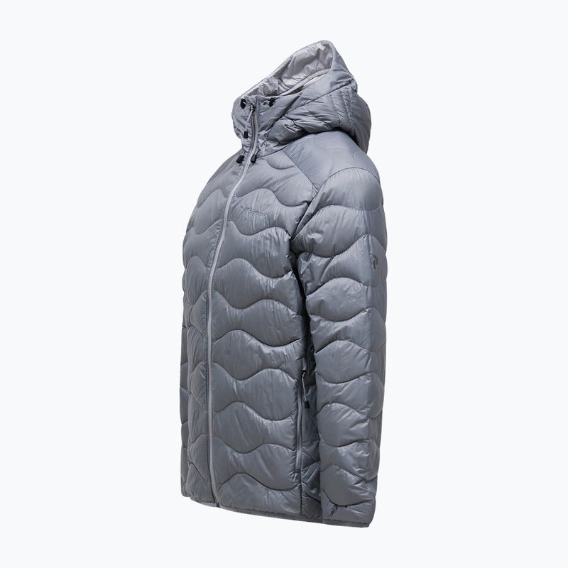 Pánska páperová bunda Peak Performance Helium Down Hood lt grey/antarctica 7