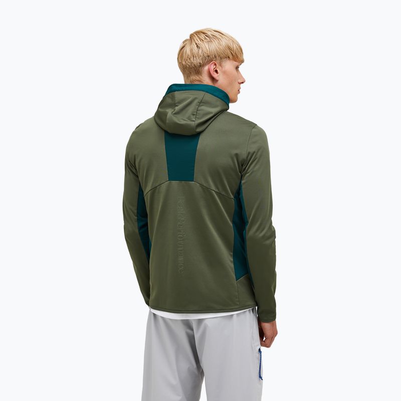 Pánska mikina Peak Performance Utility Light Zip pine needle/ponderosa pine 2
