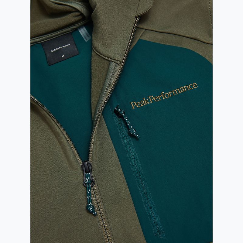 Pánska mikina Peak Performance Utility Light Zip pine needle/ponderosa pine 6