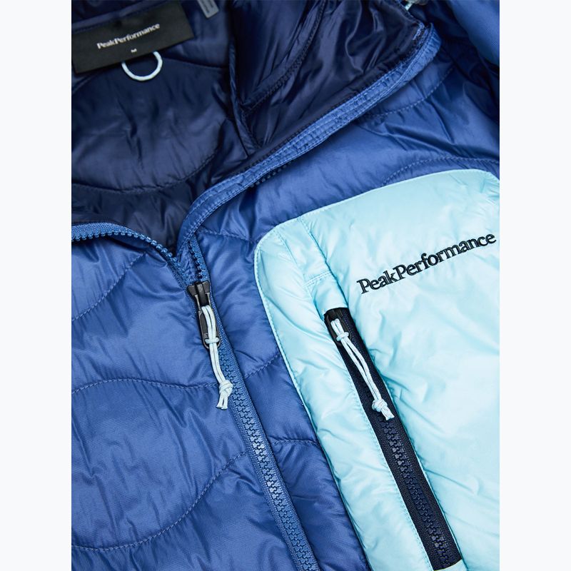 Pánska páperová bunda Peak Performance Helium Utility Down Hood Summit Sky/Snowmelt 10