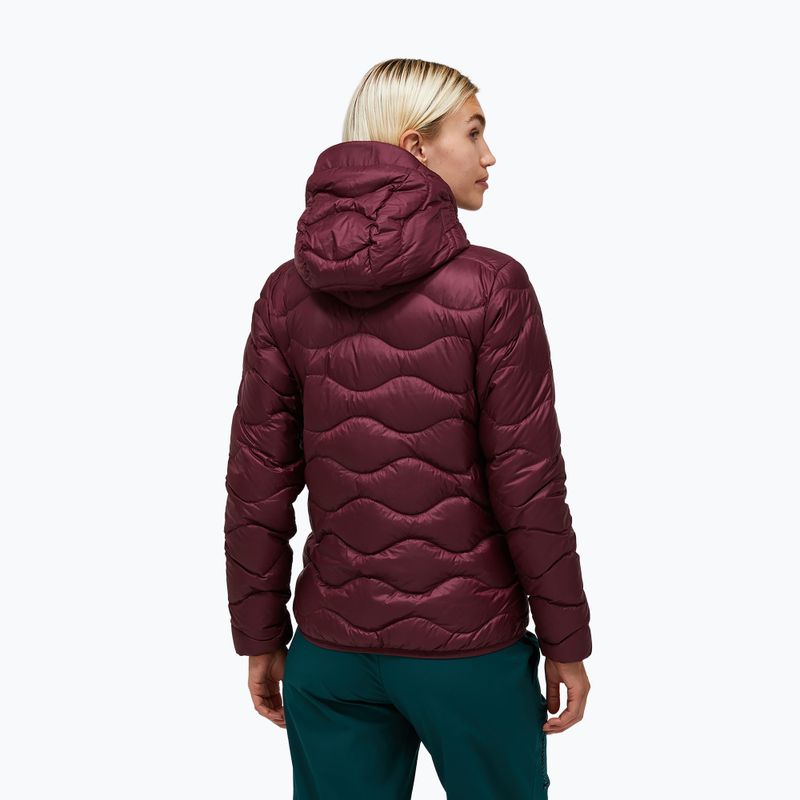Dámska páperová bunda Peak Performance Helium Down Hood Porto/Mountain Blush 3
