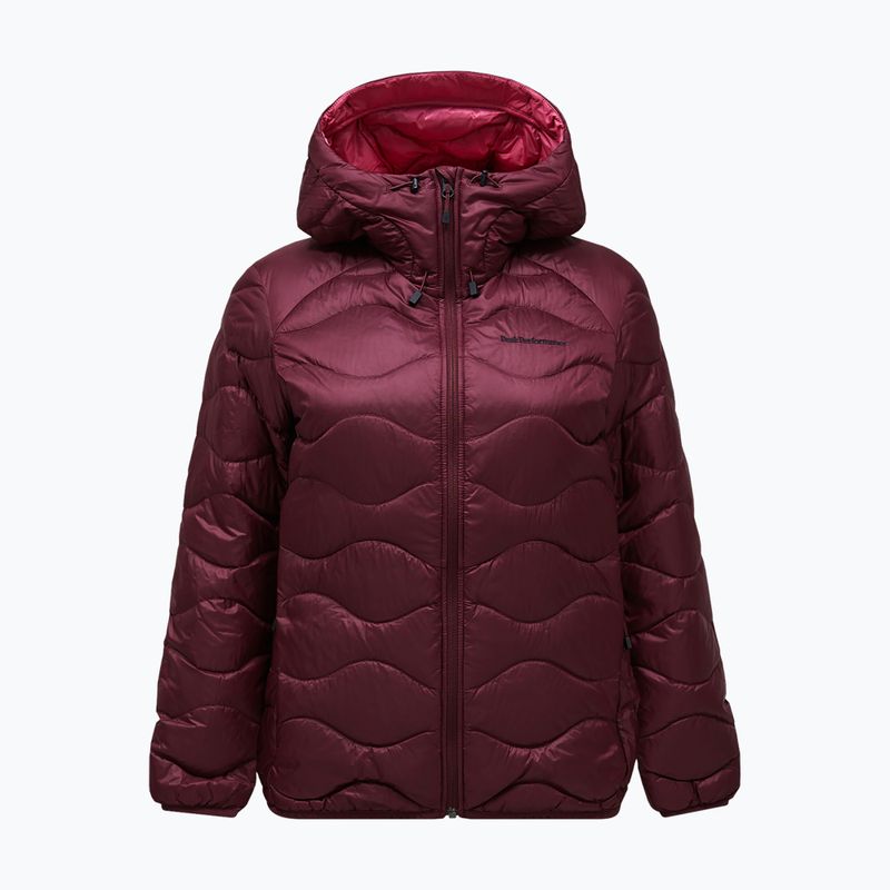 Dámska páperová bunda Peak Performance Helium Down Hood Porto/Mountain Blush 6