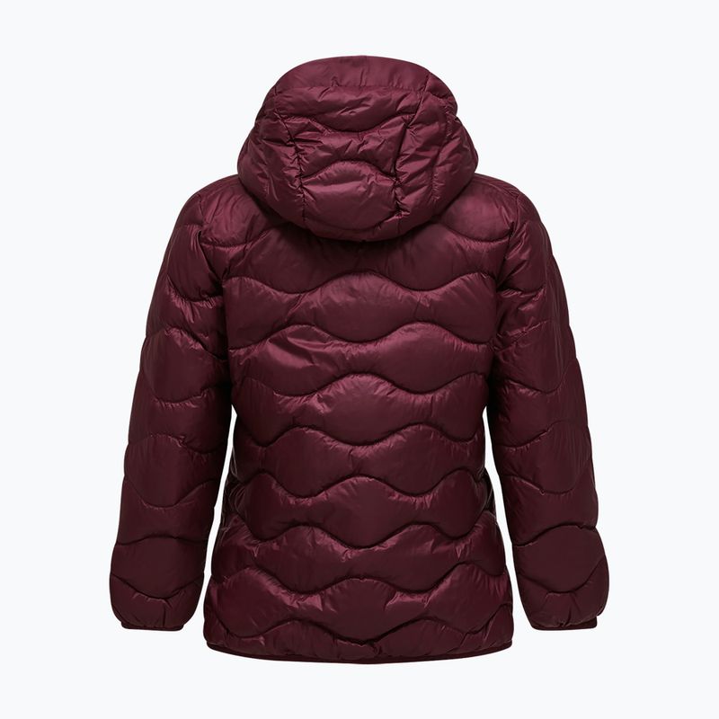 Dámska páperová bunda Peak Performance Helium Down Hood Porto/Mountain Blush 7
