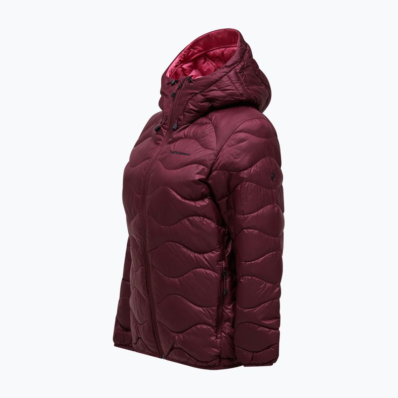 Dámska páperová bunda Peak Performance Helium Down Hood Porto/Mountain Blush 8
