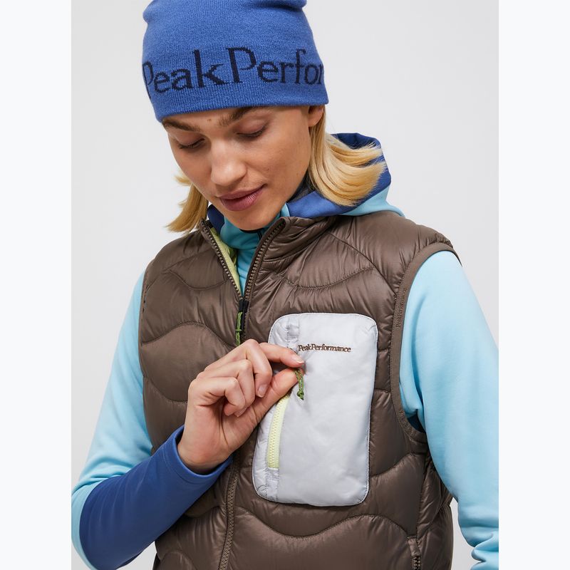 Dámska vesta Peak Performance Helium Utility Down terrain tan/antarctica 3