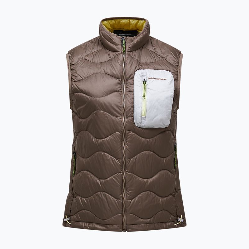 Dámska vesta Peak Performance Helium Utility Down terrain tan/antarctica 5