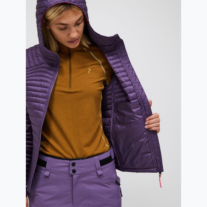 Dámska zateplená bunda Peak Performance Monolight Synthetic Hood montana grape 3