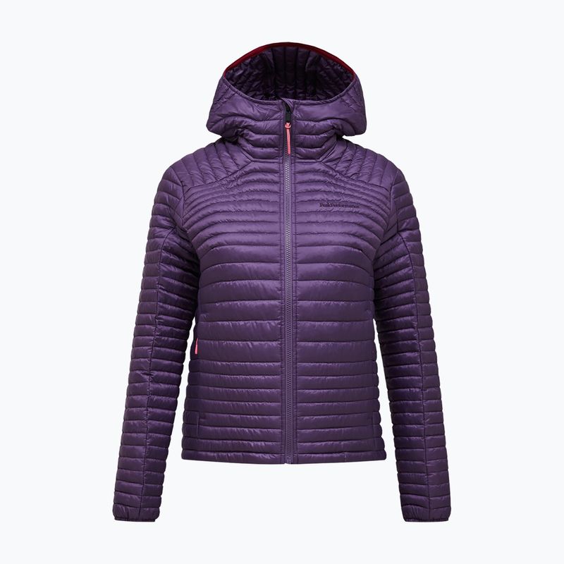 Dámska zateplená bunda Peak Performance Monolight Synthetic Hood montana grape 5