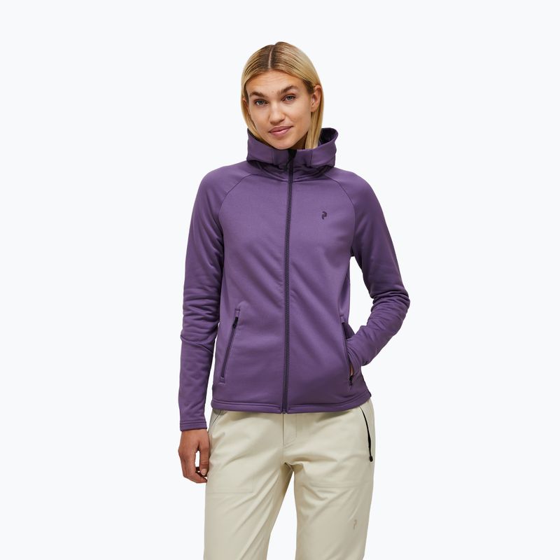 Dámska mikina Peak Performance Rider Essentials montana grape/montana grape