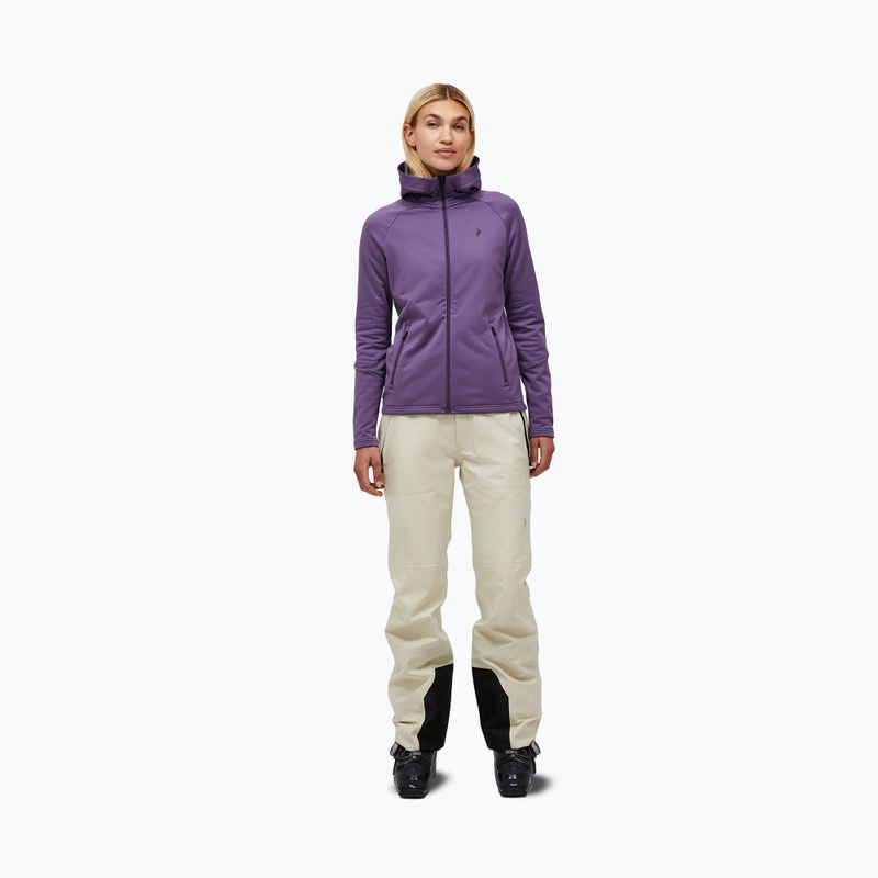 Dámska mikina Peak Performance Rider Essentials montana grape/montana grape 2