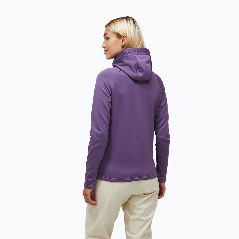 Dámska mikina Peak Performance Rider Essentials montana grape/montana grape 3