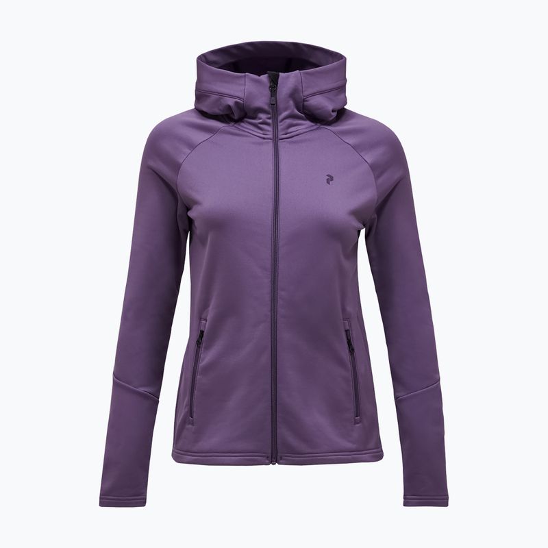 Dámska mikina Peak Performance Rider Essentials montana grape/montana grape 5