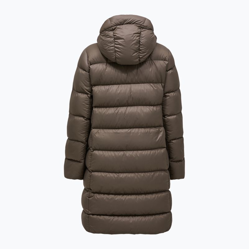 Dámsky páperový kabát Peak Performance Frost Down Coat terrain tan 2