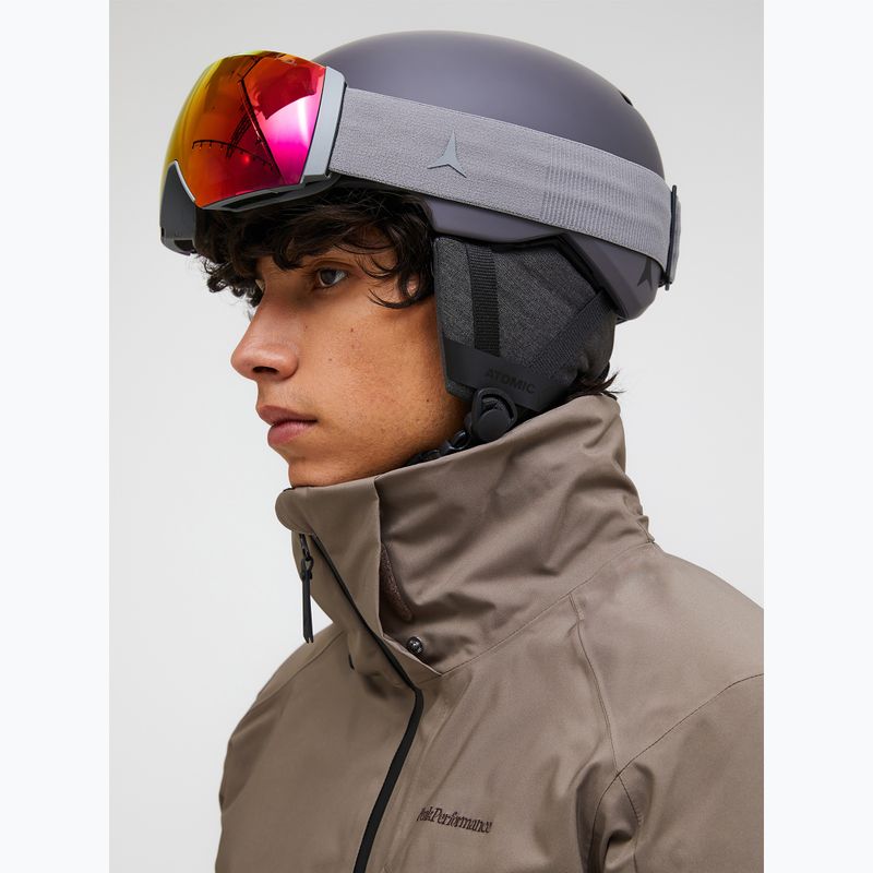 Pánska lyžiarska bunda Peak Performance Maroon Insulated terrain tan 5