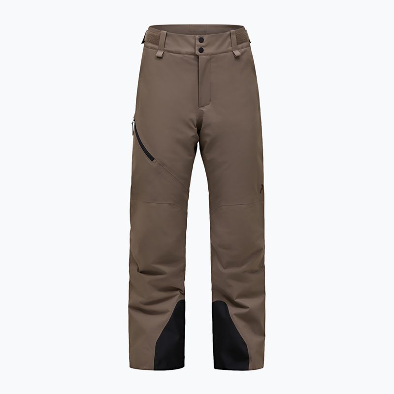 Pánske lyžiarske nohavice Peak Performance Shred Insulated terrain tan