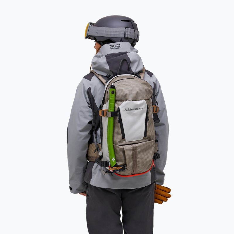 Lyžiarsky batoh Peak Performance Vertical Ski 20 l avid beige/antarctica 2