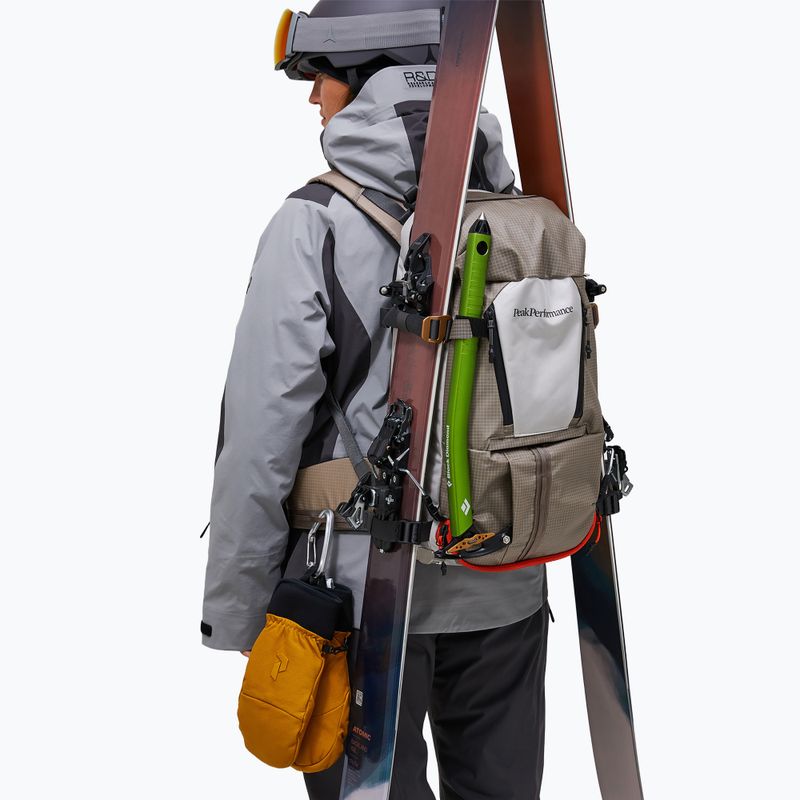 Lyžiarsky batoh Peak Performance Vertical Ski 20 l avid beige/antarctica 5