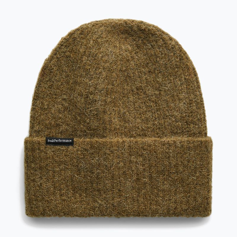 Zimná čiapka Peak Performance Woolblend meadow moss