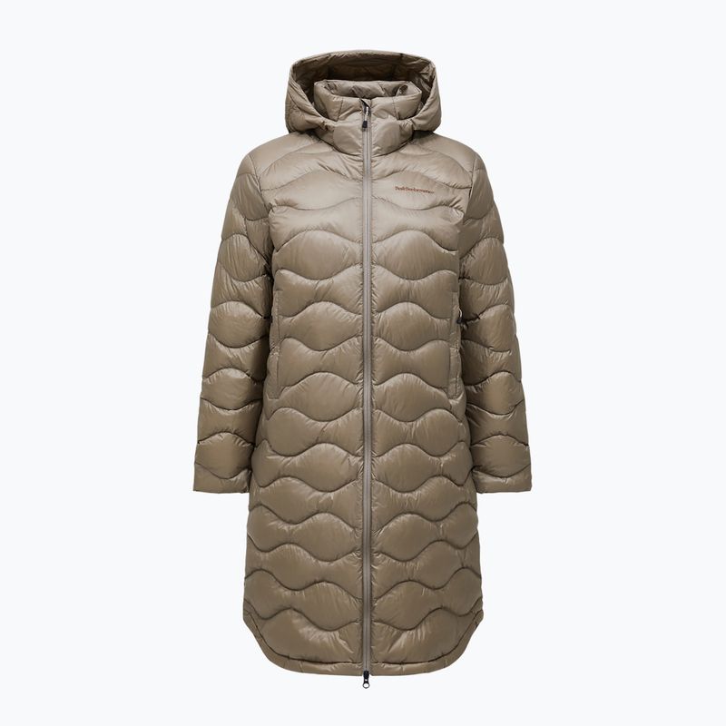 Dámsky páperový kabát Peak Performance Helium Down Coat 2026 avid beige