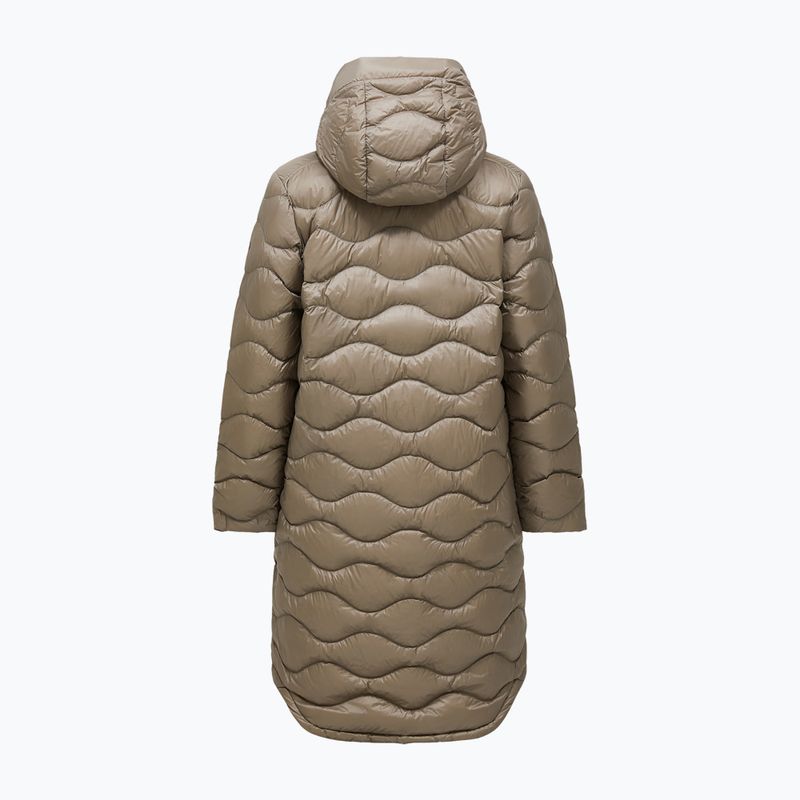 Dámsky páperový kabát Peak Performance Helium Down Coat 2026 avid beige 2