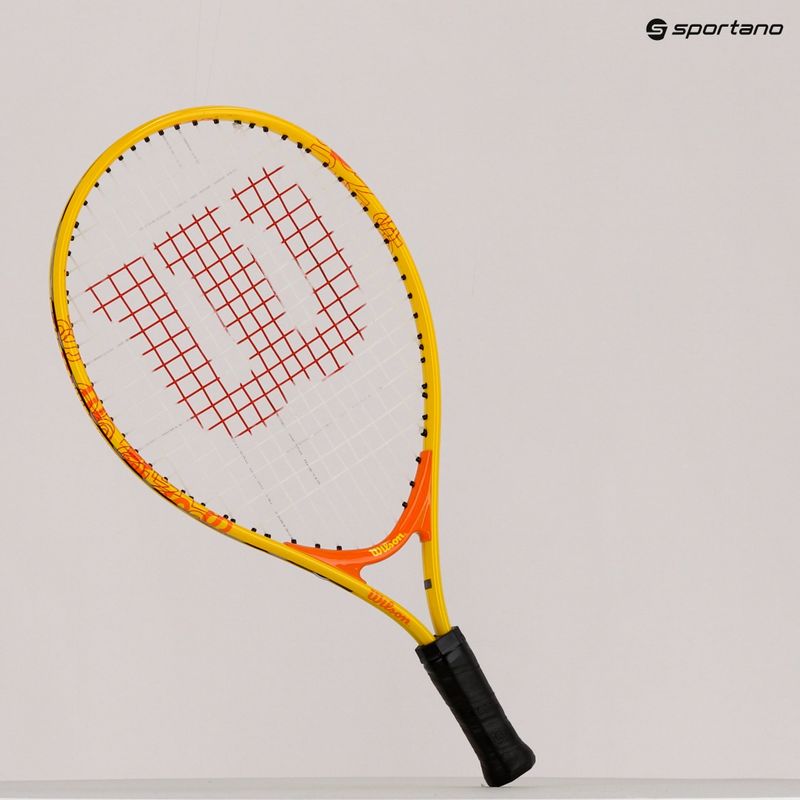 Detská tenisová raketa Wilson Us Open 19 žltá WR082310U 11