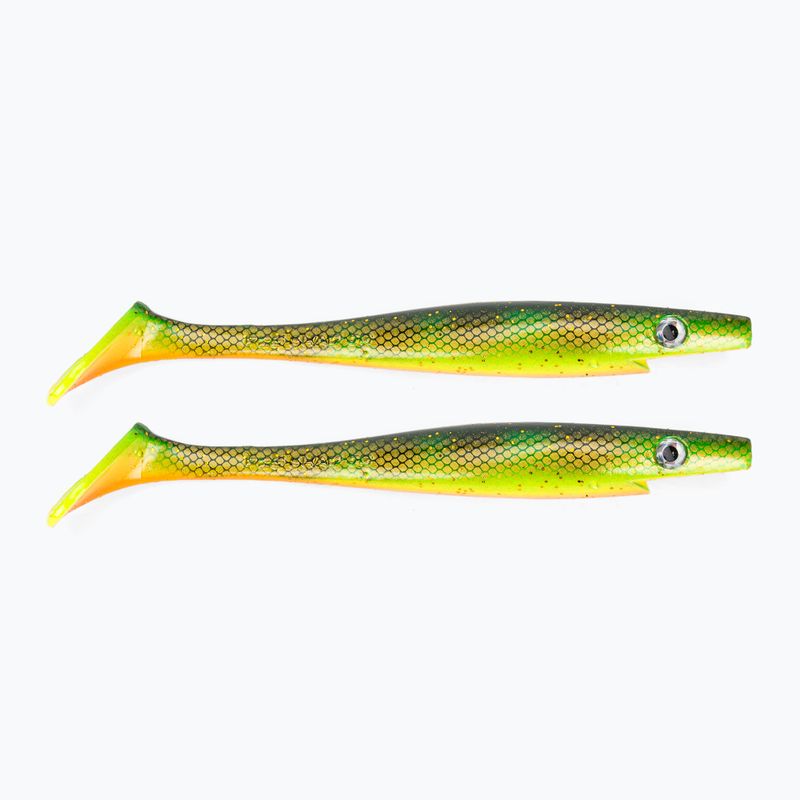 Strike Pro Pig Shad Jr gumová návnada 2 ks zlatá TEV-SP172C-C039