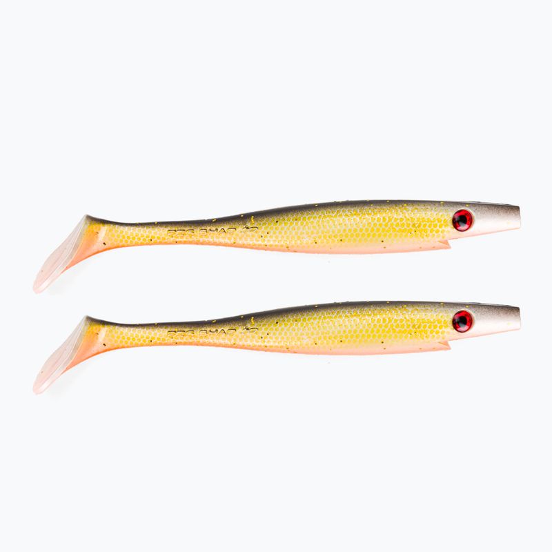 Strike Pro Pig Shad Jr gumová nástraha 2 ks žltá TEV-SP172C-C041