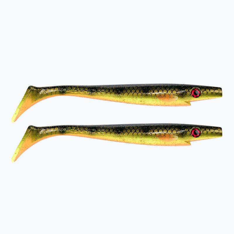 Strike Pro Pig Shad Jr gumová nástraha 2 ks žltá TEV-SP172C-C664