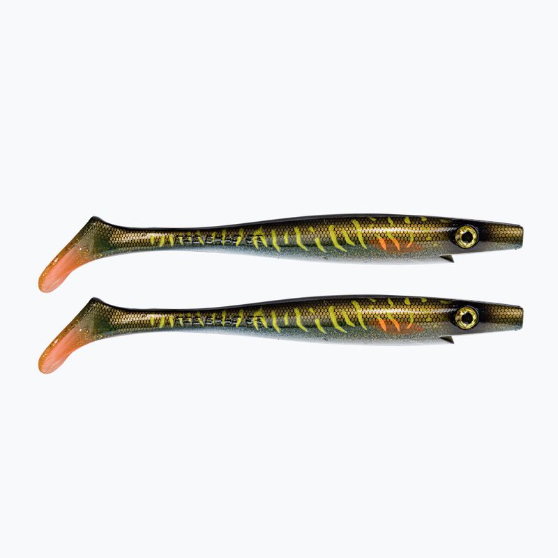 Strike Pro Pig Shad Jr gumová nástraha 2 ks zelená TEV-SP172C-MN3