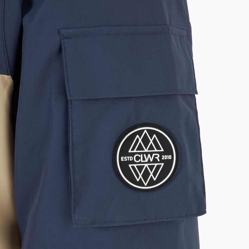 Pánska snowboardová bunda Colourwear Eagle sand 3