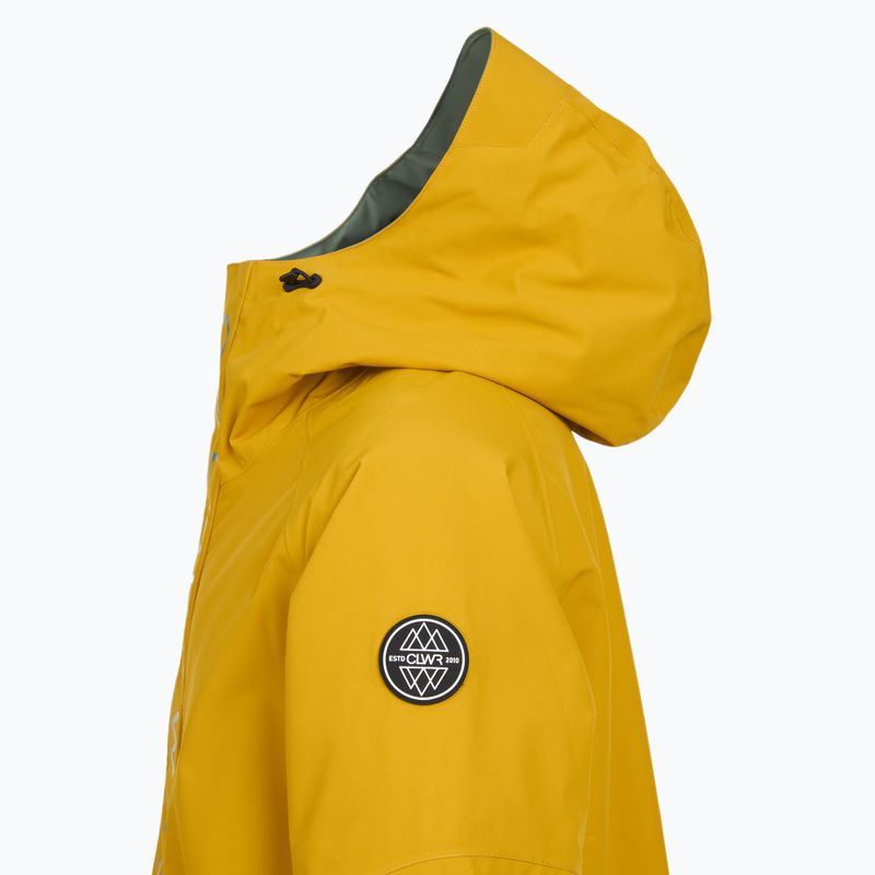 Pánska snowboardová bunda Colourwear Signature Anorak yellow 3