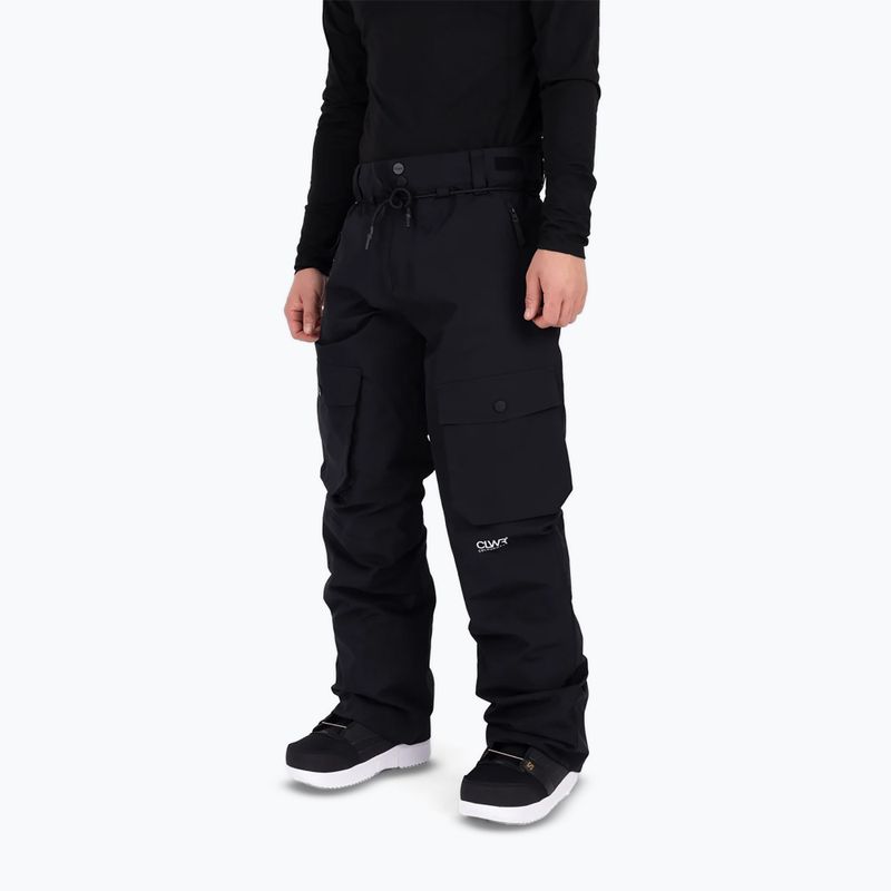 Pánske snowboardové nohavice Colourwear Flight black