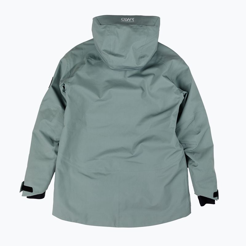 Dámska snowboardová bunda Colourwear Cake Anorak 2.0 lt sage 2