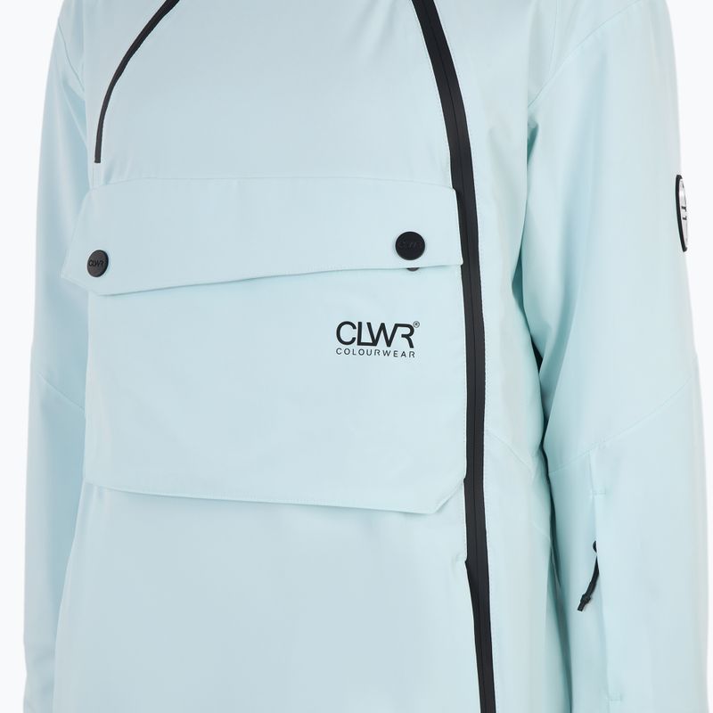 Dámska snowboardová bunda Colourwear Cake Anorak 2.0 lt blue 3