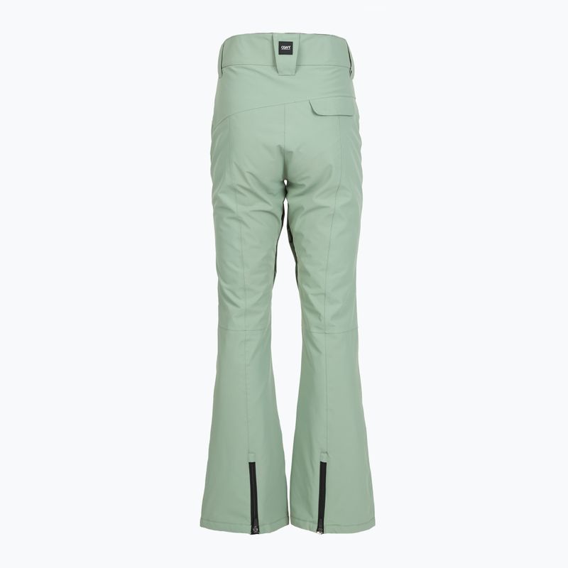 Dámske snowboardové nohavice Colourwear Cork lt sage 2