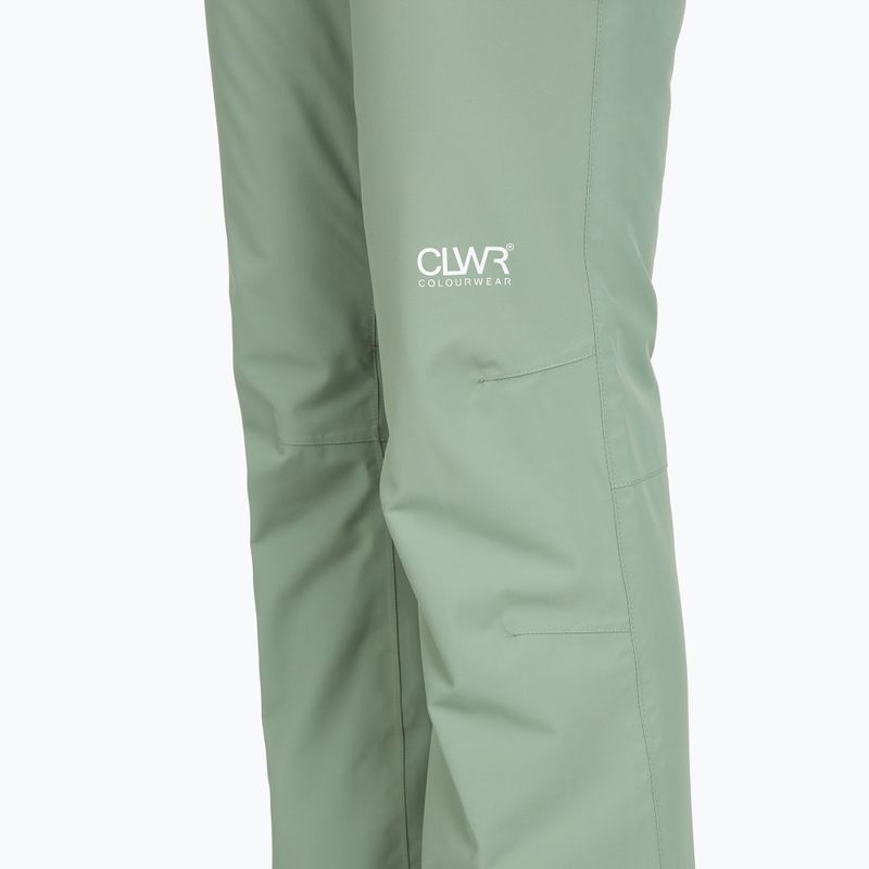 Dámske snowboardové nohavice Colourwear Cork lt sage 3
