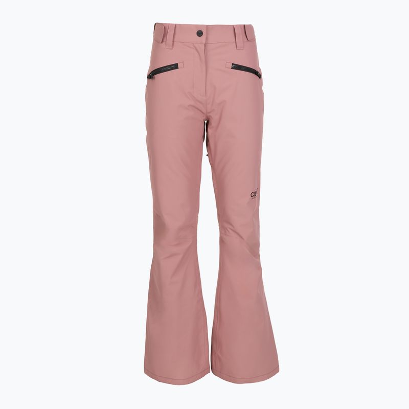 Dámske snowboardové nohavice Colourwear Cork dk rose 8