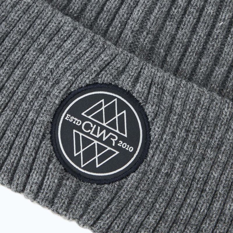 Zimná čiapka Colourwear Bonk Badge grey mel 3