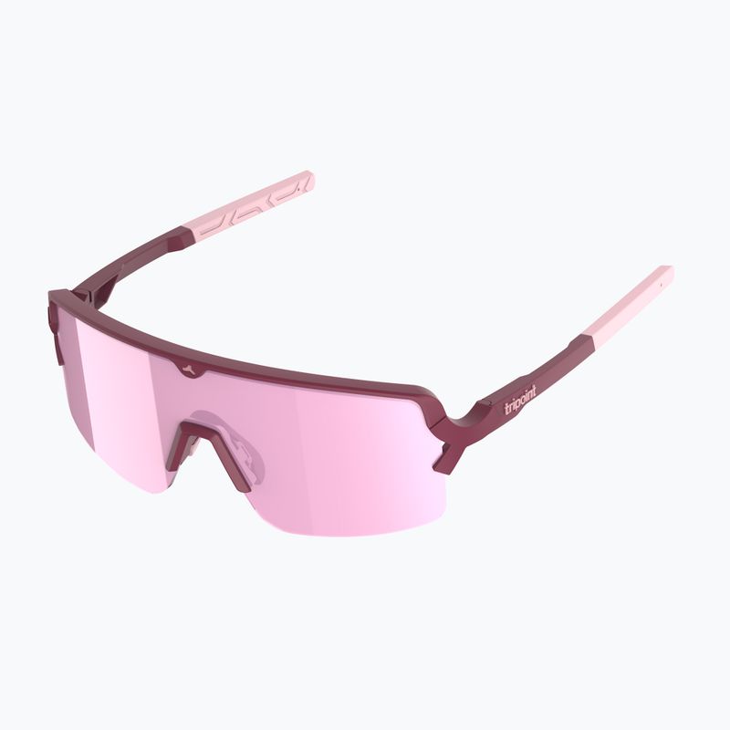Slnečné okuliare Tripoint 009 Lake Prespa Small matt burgundy/brown/pink multi 3